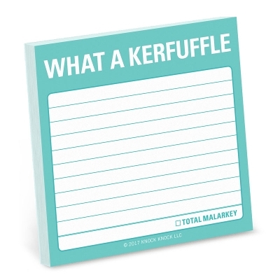 Knock Knock What a Kerfuffle Sticky Note - 