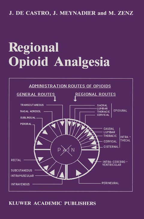Regional Opioid Analgesia - J. de Castro, J. Meynadier, Michael Zenz