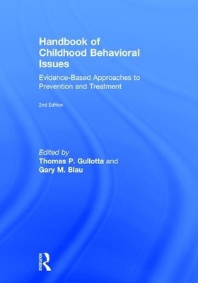 Handbook of Childhood Behavioral Issues - 