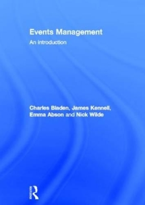 Events Management - Charles Bladen, James Kennell, Emma Abson, Nick Wilde