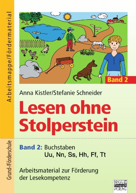 Lesen ohne Stolperstein / Band 2 - Buchstaben Uu, Nn, Ss, Hh, Ff, Tt - Anna Kistler