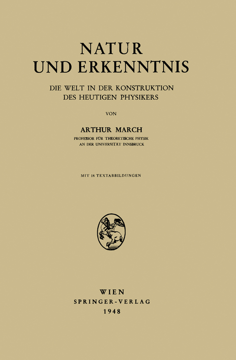 Natur und Erkenntnis - Arthur March