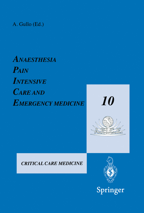 Anaesthesia, Pain, Intensive Care and Emergency Medicine — A.P.I.C.E. - Antonio Gullo