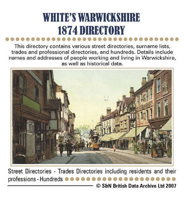 Warwickshire 1874 White & Co.'s Directory