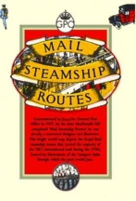 Mail Steamship Routes - Macdonald Gill