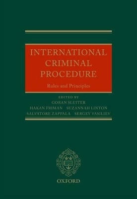 International Criminal Procedure - 