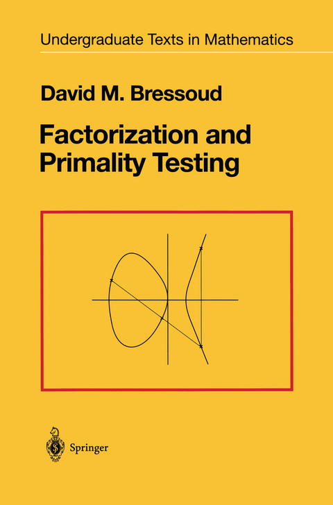 Factorization and Primality Testing - David M. Bressoud