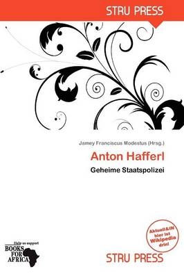 Anton Hafferl - 