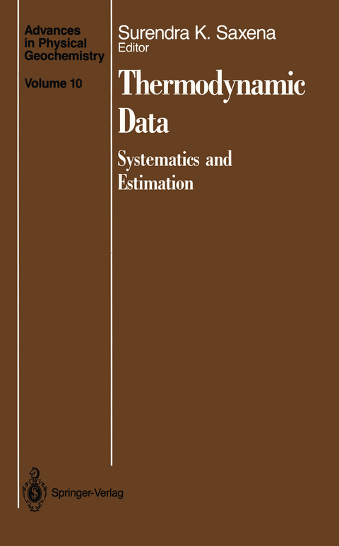 Thermodynamic Data - 