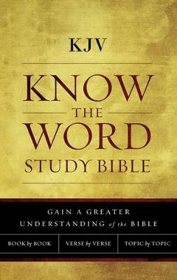 KJV, Know The Word Study Bible, Paperback, Red Letter Edition -  Thomas Nelson