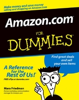 Amazon.com For Dummies -  Mara Friedman