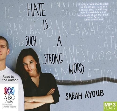 Hate is Such a Strong Word - Sarah Ayoub