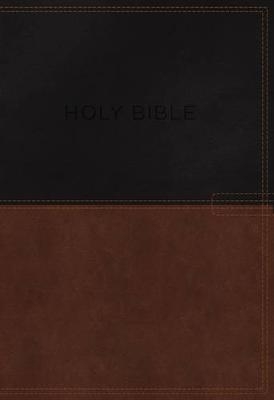KJV, Know The Word Study Bible, Leathersoft, Brown, Thumb Indexed, Red Letter Edition -  Thomas Nelson