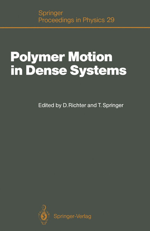 Polymer Motion in Dense Systems - 