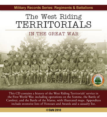 Yorkshire, the West Riding Territorials in the Great War