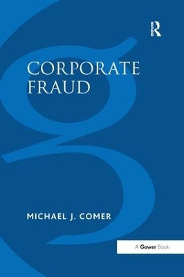 Corporate Fraud - Michael J. Comer