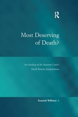 Most Deserving of Death? - Kenneth Williams