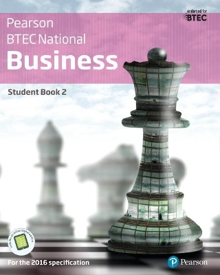 BTEC Nationals Business Student Book 2 + Activebook - Catherine Richards, Jenny Phillips