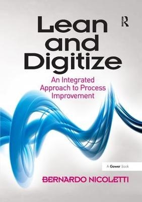 Lean and Digitize - Bernardo Nicoletti