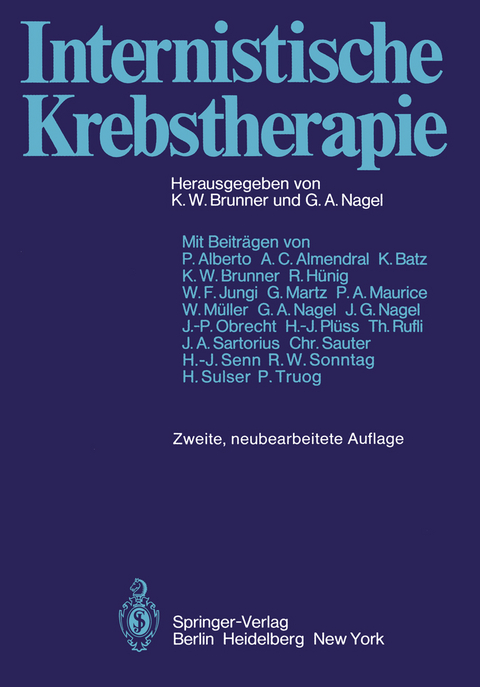 Internistische Krebstherapie - 