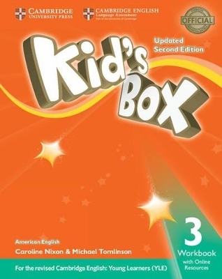 Kid's Box Level 3 Workbook with Online Resources American English - Caroline Nixon, Michael Tomlinson