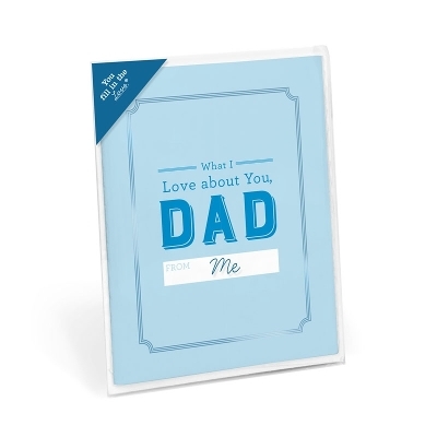 Knock Knock What I Love About Dad Fill in the Love Card Booklet - 