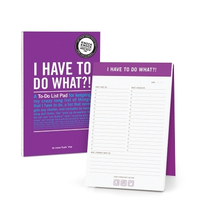 Knock Knock I Have to Do What?! Inner Truth Pad - 