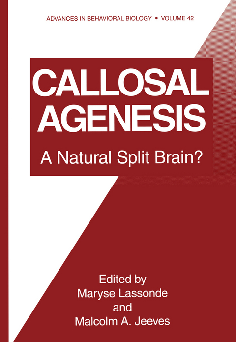 Callosal Agenesis - 