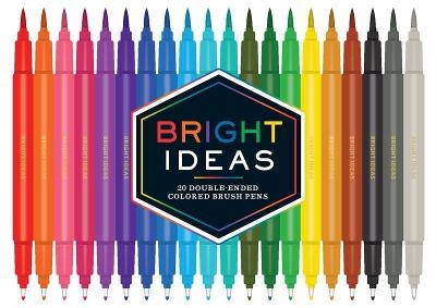 Bright Ideas: 20 Double-Ended Colored Brush Pens - 