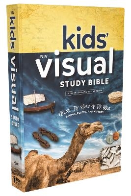 NIV, Kids' Visual Study Bible, Hardcover, Blue, Full Color Interior -  Zondervan