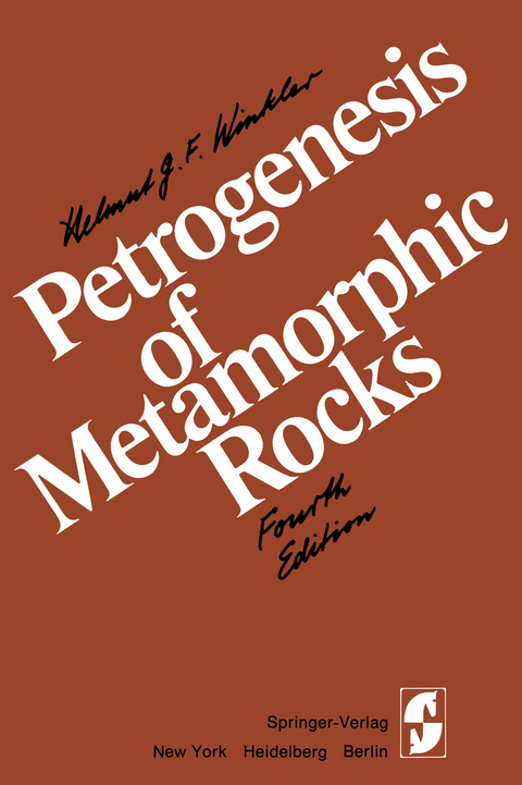 Petrogenesis of Metamorphic Rocks -  Winkler