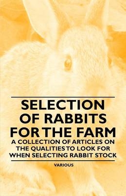 Selection of Rabbits for the Farm - A Collection of Articles on the Qualities to Look for When Selecting Rabbit Stock -  Various