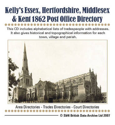 Essex, Herts, Middlesex, and Kent Post Office Directory 1862