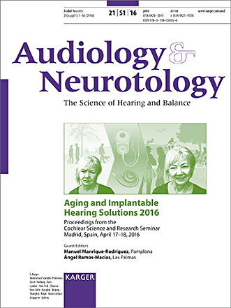 Aging and Implantable Hearing Solutions 2016 - 