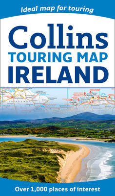 Collins Ireland Touring Map -  Collins Maps