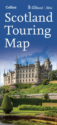 Visit Scotland Touring Map -  Collins Maps