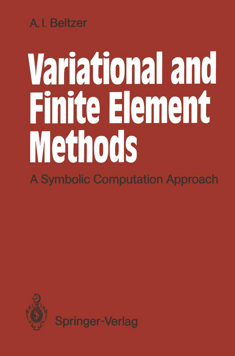 Variational and Finite Element Methods - Abraham I. Beltzer