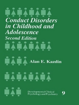 Conduct Disorders in Childhood and Adolescence - Alan E. Kazdin