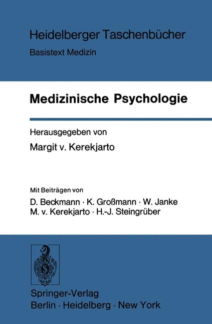 Medizinische Psychologie - 