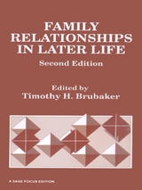 Family Relationships in Later Life - 