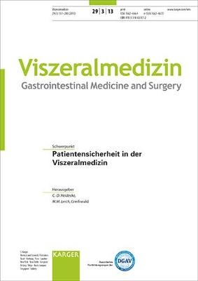 Patientensicherheit in der Viszeralmedizin - 