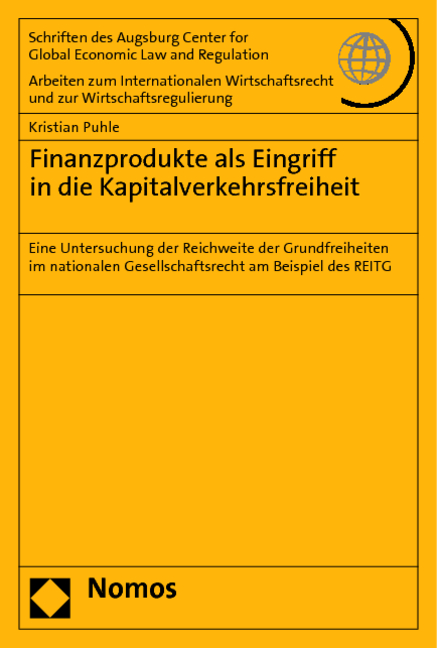 Finanzprodukte als Eingriff in die Kapitalverkehrsfreiheit - Kristian Puhle