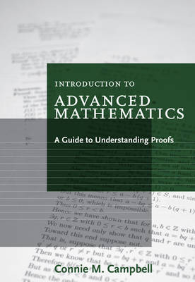 Introduction to Advanced Mathematics - Connie Campbell