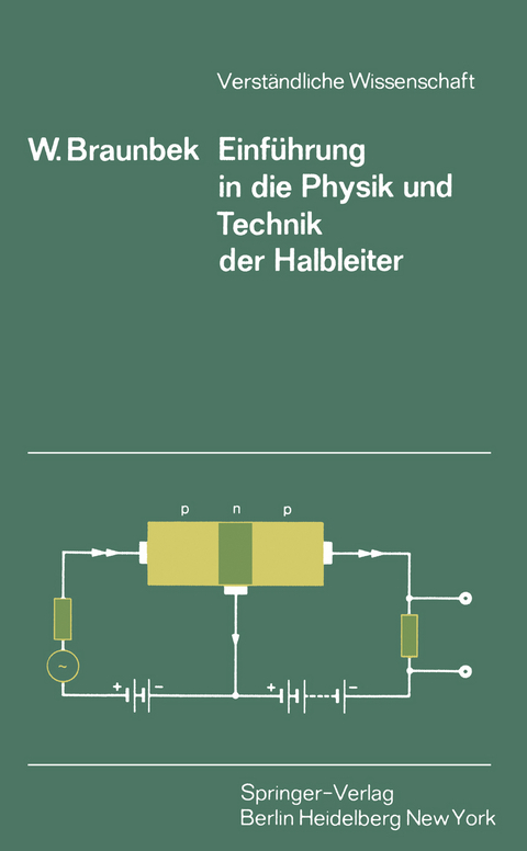Einführung in die Physik und Technik der Halbleiter - W. Braunbek