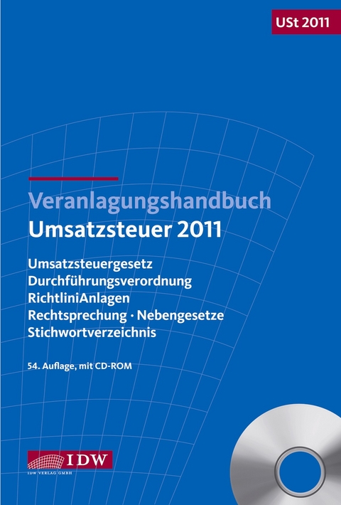 Veranlagungshandbuch Umsatzsteuer 2011