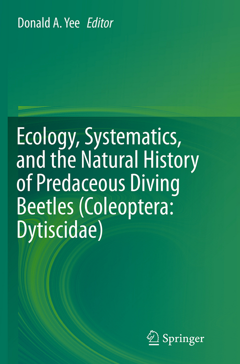 Ecology, Systematics, and the Natural History of Predaceous Diving Beetles (Coleoptera: Dytiscidae) - 