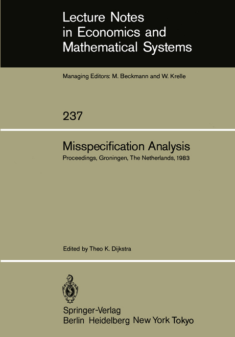 Misspecification Analysis - 