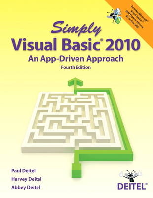 Simply Visual Basic 2010 - Paul Deitel, Harvey Deitel, Abbey Deitel