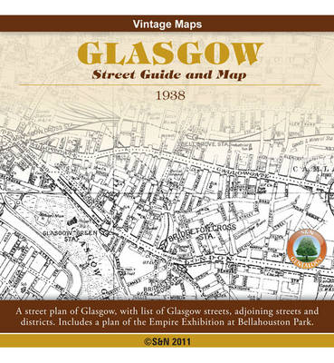 Glasgow, 'geographia' Street Guide to Glasgow, 1938