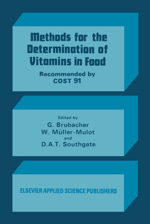 Methods for the Determination of Vitamins in Food - 
